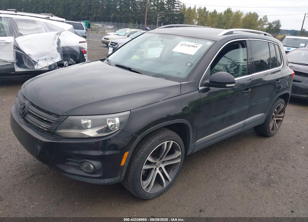 2012 VOLKSWAGEN TIGUAN VIN: WVGBV7AX8CW591321