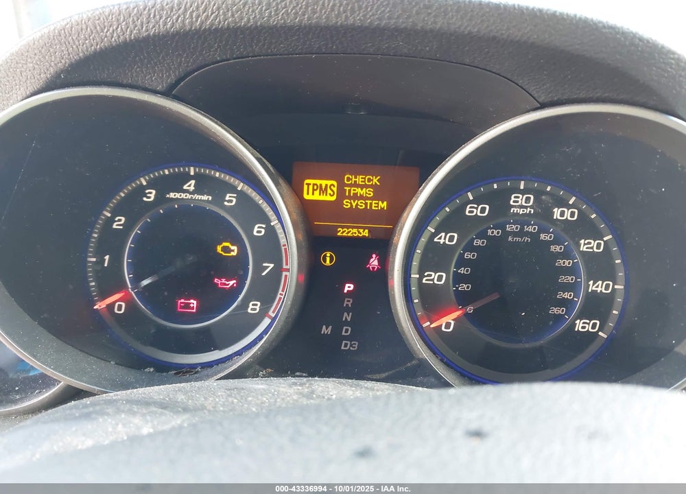 2009 ACURA MDX VIN: 2HNYD28269H518786