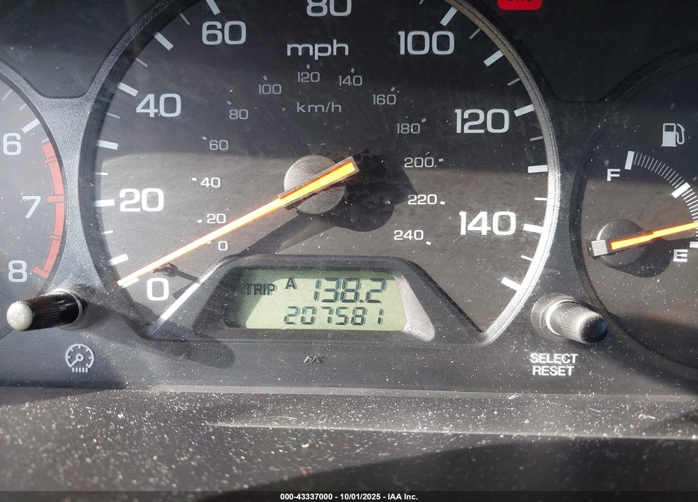 2001 HONDA ACCORD 2.3 EX VIN: 1HGCG56641A088646