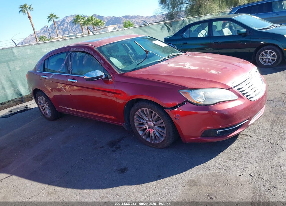 2012 CHRYSLER 200 VIN: 1C3CCBCG3CN122162