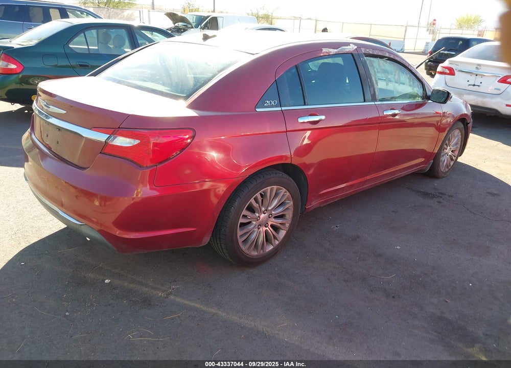 2012 CHRYSLER 200 VIN: 1C3CCBCG3CN122162