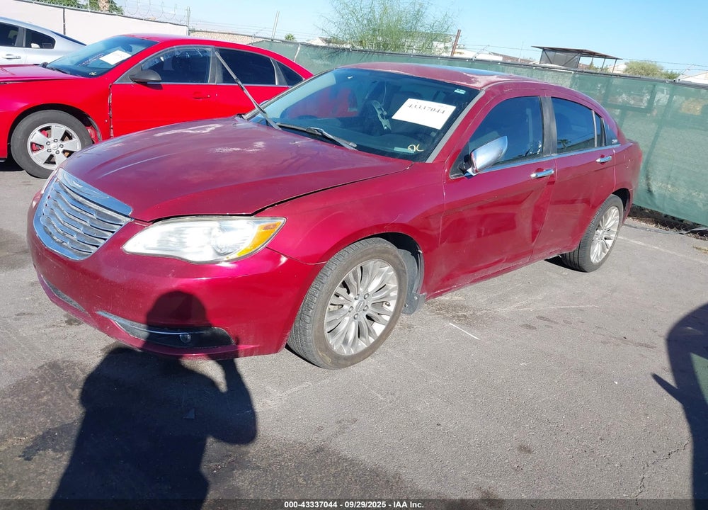 2012 CHRYSLER 200 VIN: 1C3CCBCG3CN122162