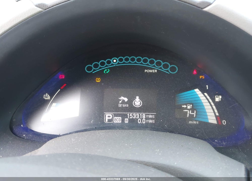 2015 NISSAN LEAF VIN: 1N4AZ0CP6FC300139