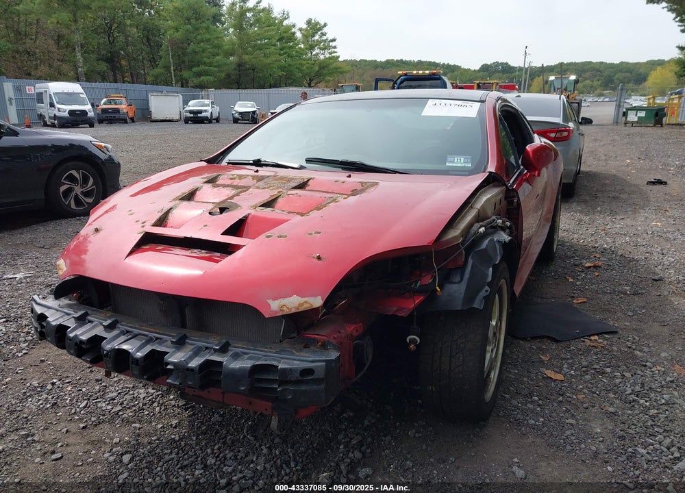 2008 MITSUBISHI ECLIPSE GS VIN: 4A3AK24F88E012966