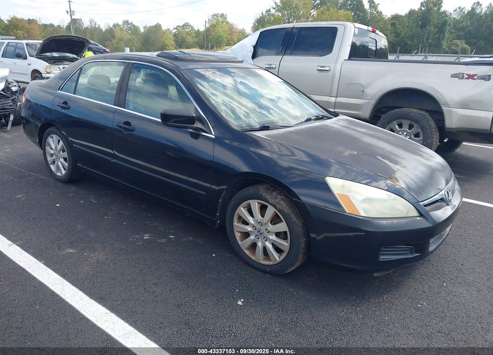 2007 HONDA ACCORD 3.0 EX VIN: 1HGCM66537A040358