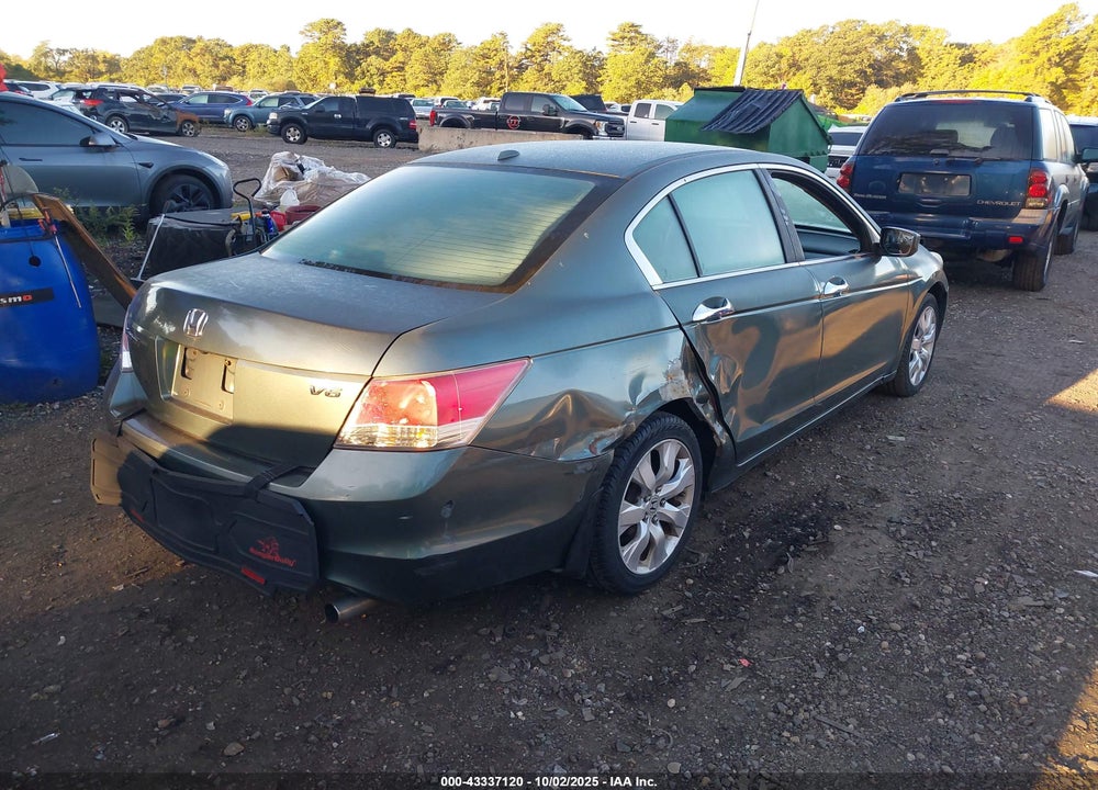 2008 HONDA ACCORD 3.5 EX-L VIN: 1HGCP36818A014939