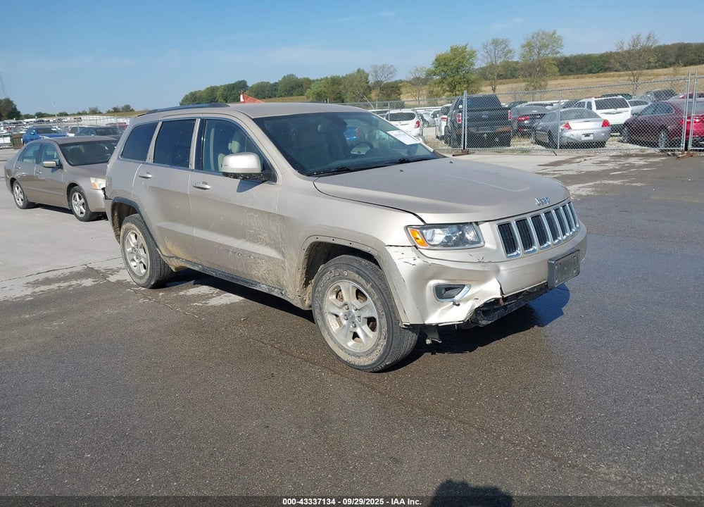 2014 JEEP GRAND CHEROKEE LAREDO VIN: 1C4RJFAG2EC450905