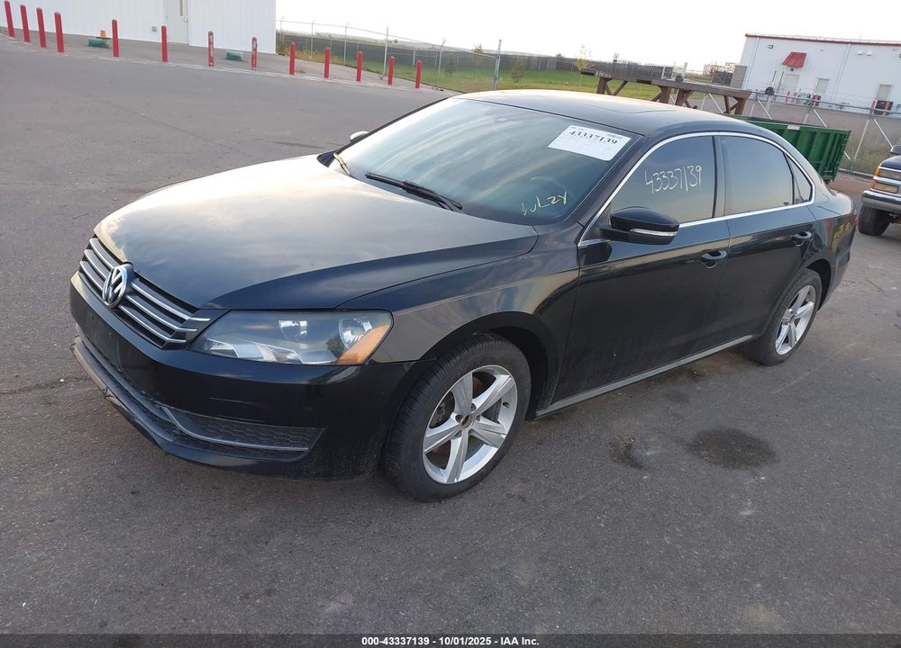 2014 VOLKSWAGEN PASSAT 1.8T SE VIN: 1VWBS7A32EC091716
