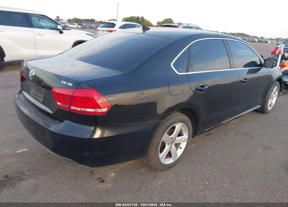 2014 VOLKSWAGEN PASSAT 1.8T SE VIN: 1VWBS7A32EC091716