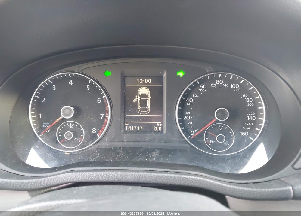 2014 VOLKSWAGEN PASSAT 1.8T SE VIN: 1VWBS7A32EC091716