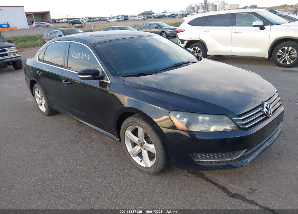 2014 VOLKSWAGEN PASSAT 1.8T SE VIN: 1VWBS7A32EC091716