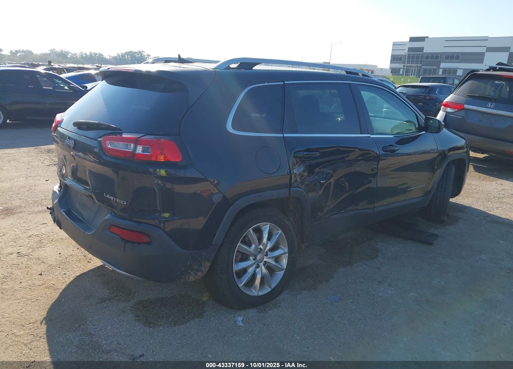 2016 JEEP CHEROKEE LIMITED VIN: 1C4PJMDB9GW276702