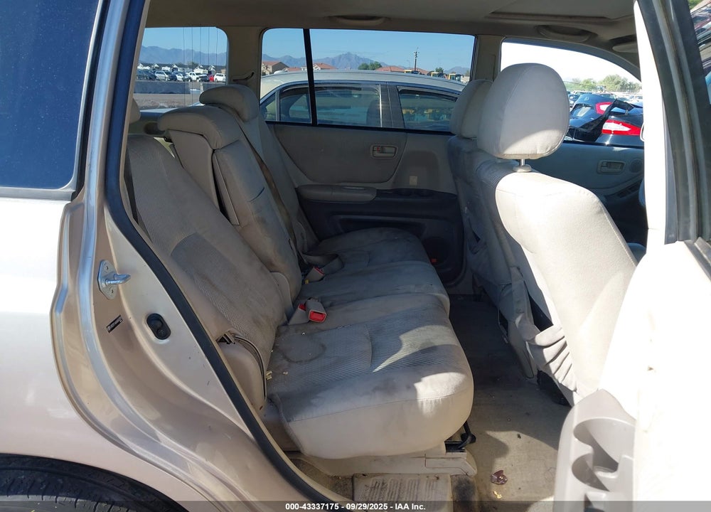 2004 TOYOTA HIGHLANDER V6 VIN: JTEEP21A040062259