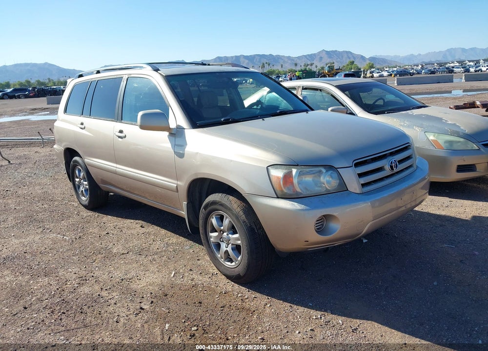 2004 TOYOTA HIGHLANDER V6 VIN: JTEEP21A040062259