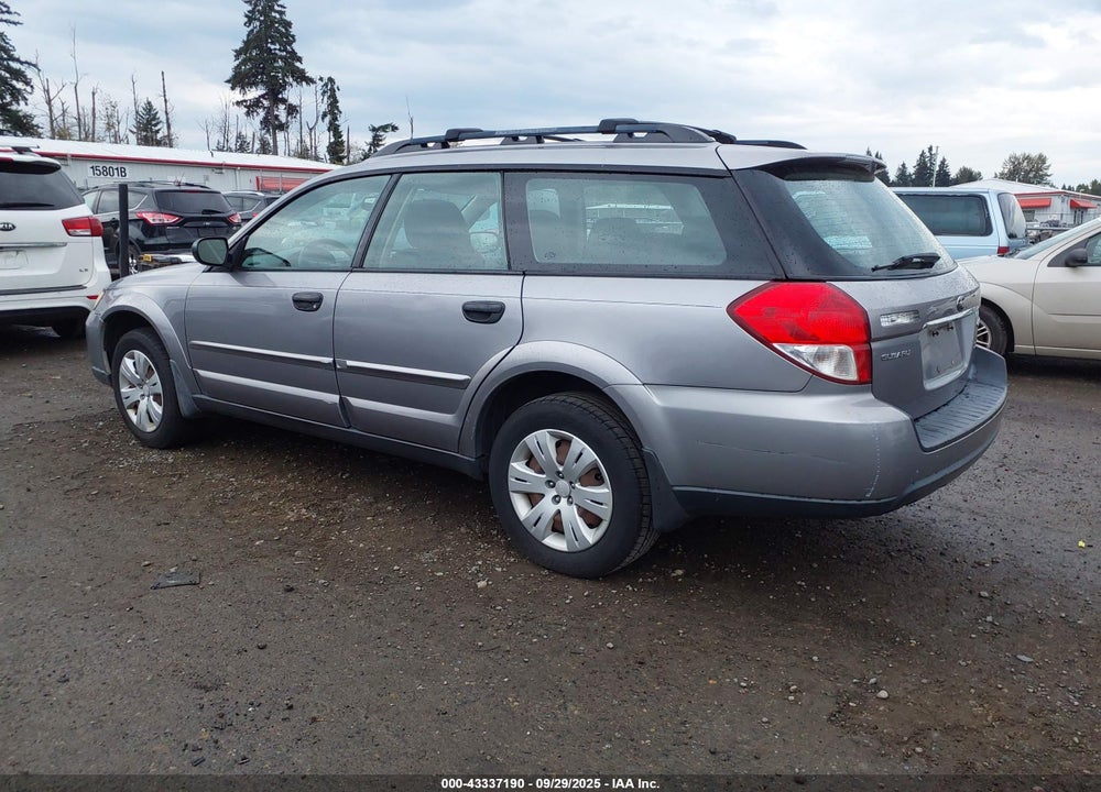 2008 SUBARU OUTBACK VIN: 4S4BP60C087316143