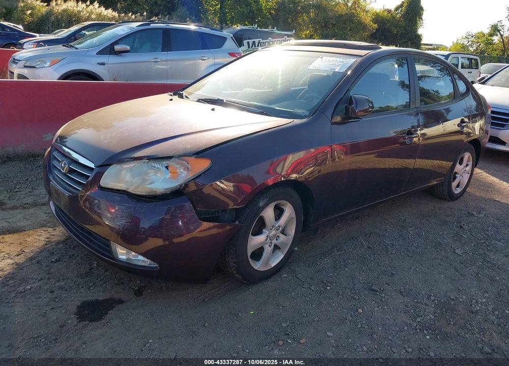 2008 HYUNDAI ELANTRA GLS/SE VIN: KMHDU46D18U503348