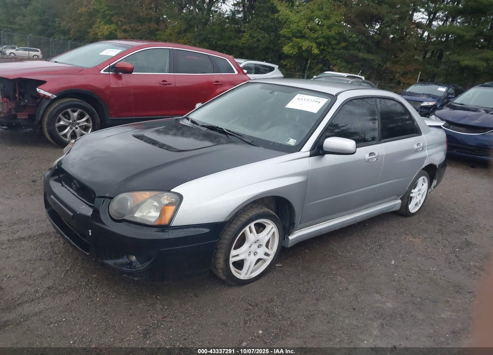 2005 SUBARU IMPREZA 2.5RS VIN: JF1GD66595H505333