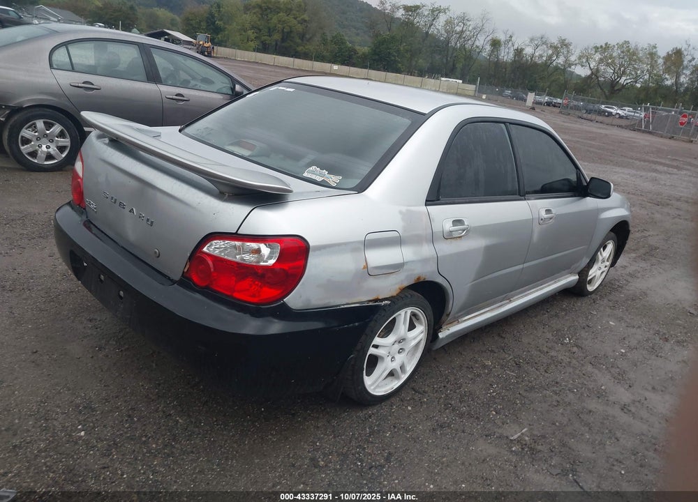 2005 SUBARU IMPREZA 2.5RS VIN: JF1GD66595H505333