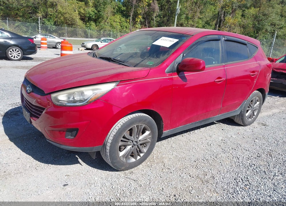 2014 HYUNDAI TUCSON VIN: KM8JTCAF1EU833625