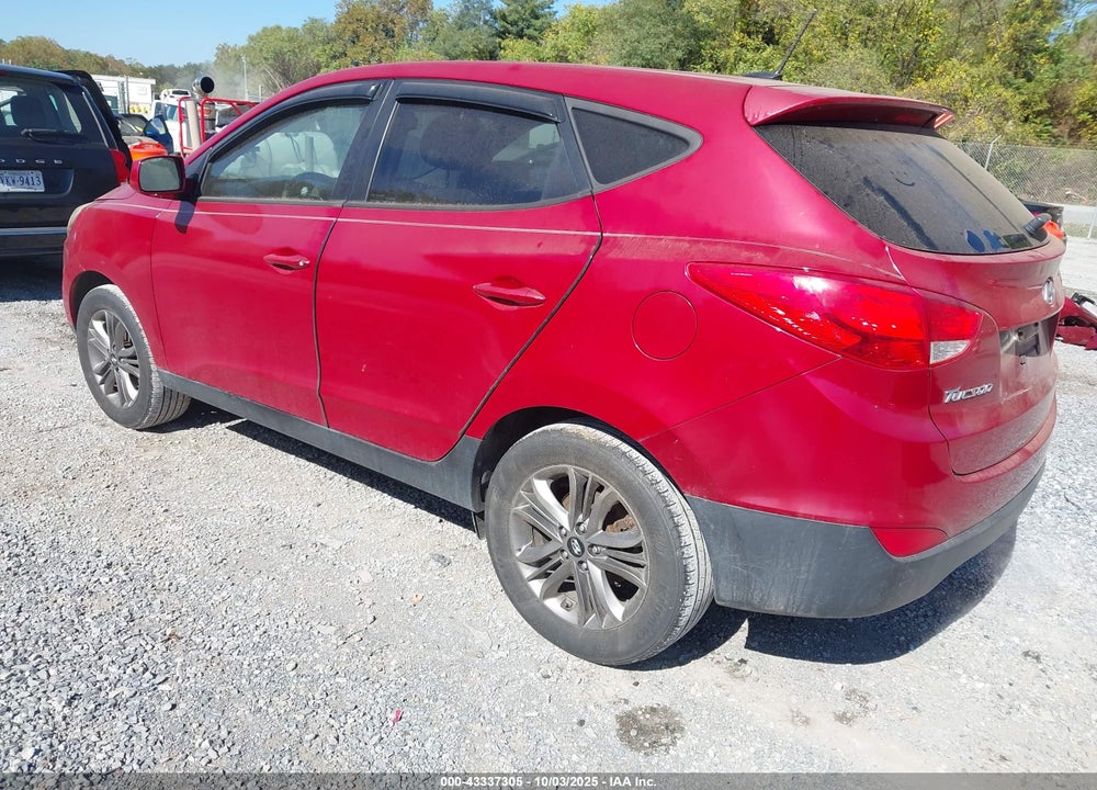 2014 HYUNDAI TUCSON VIN: KM8JTCAF1EU833625