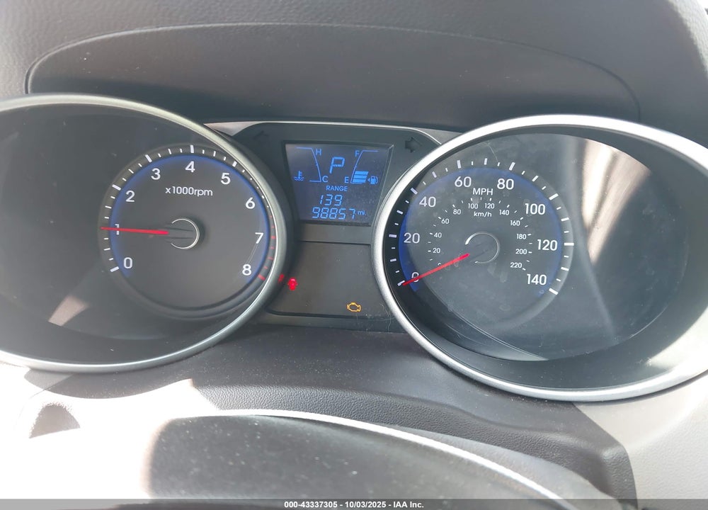 2014 HYUNDAI TUCSON VIN: KM8JTCAF1EU833625
