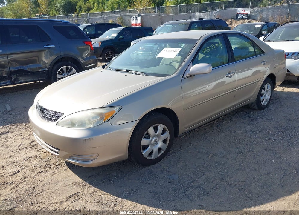 2004 TOYOTA CAMRY LE VIN: 4T1BE32K84U863567