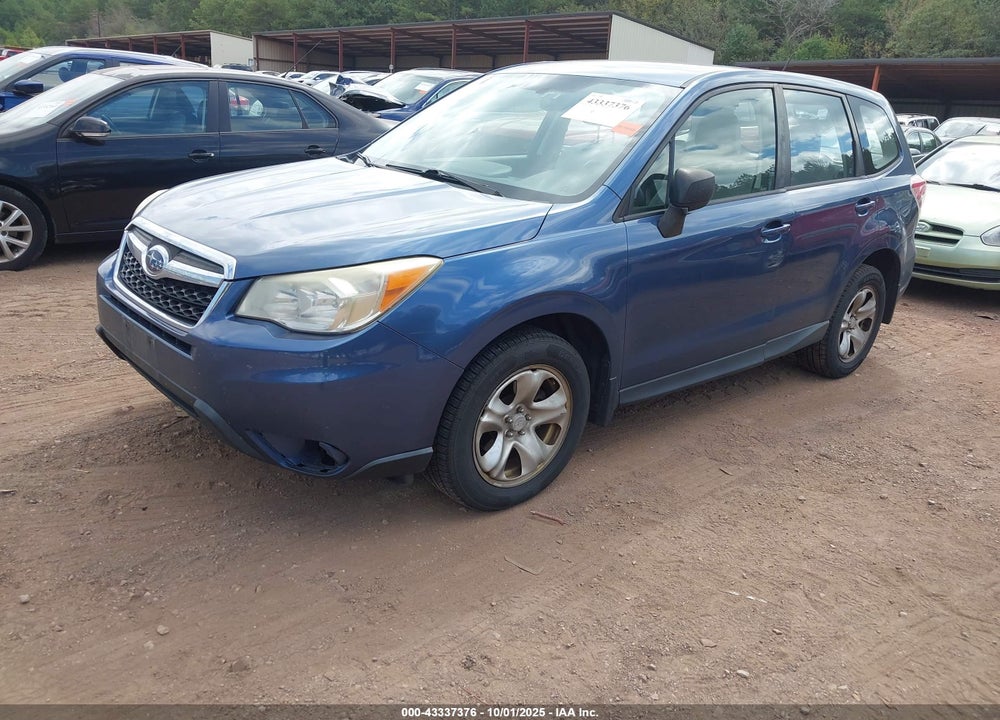 2014 SUBARU FORESTER VIN: JF2SJAACXEH439012