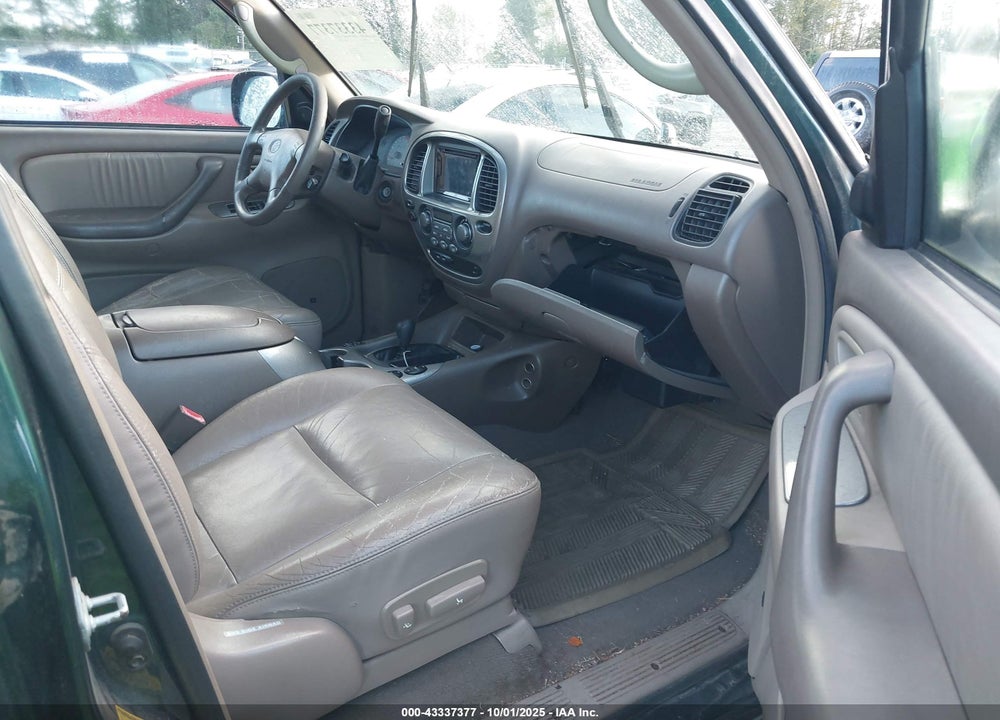 2001 TOYOTA SEQUOIA LIMITED VIN: 5TDBT48A11S015724