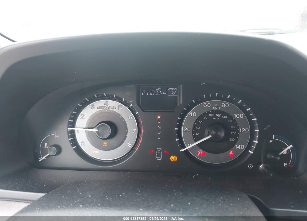 2011 HONDA ODYSSEY EX-L VIN: 5FNRL5H68BB005682