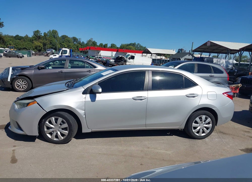 2016 TOYOTA COROLLA LE VIN: 2T1BURHE3GC499832