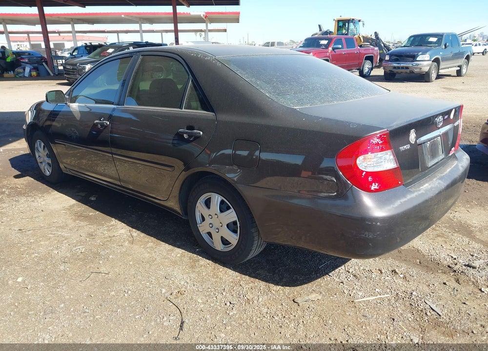 2002 TOYOTA CAMRY LE VIN: 4T1BE32K12U572535