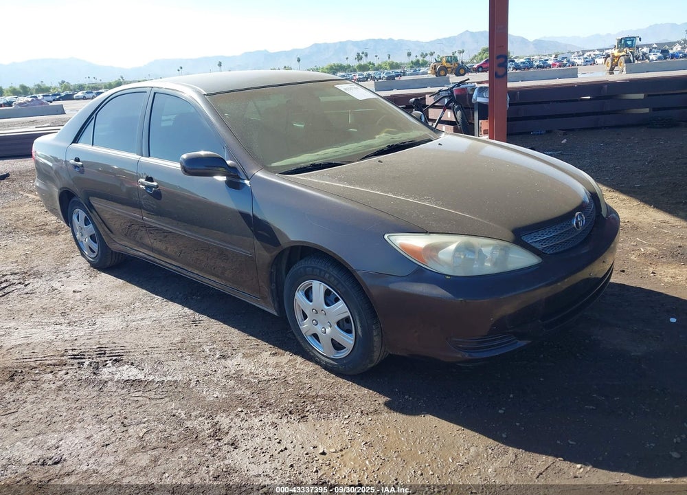 2002 TOYOTA CAMRY LE VIN: 4T1BE32K12U572535