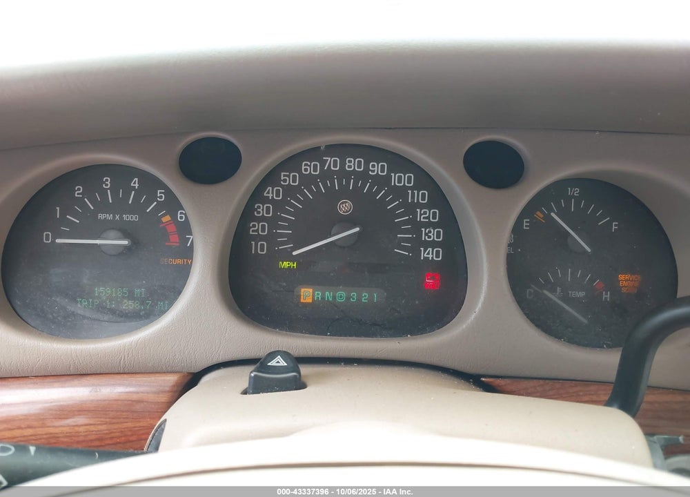 2003 BUICK LESABRE CUSTOM VIN: 1G4HP54K73U125576