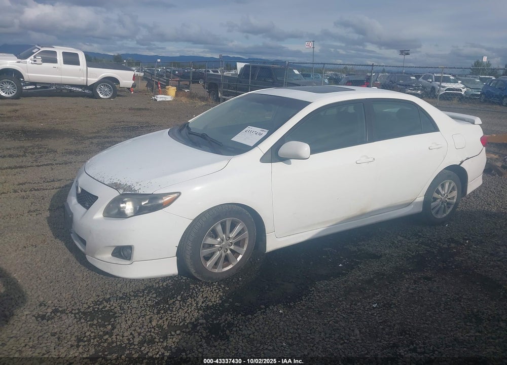 2009 TOYOTA COROLLA VIN: 1NXBU40E79Z124350