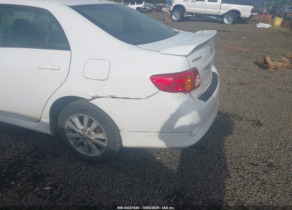 2009 TOYOTA COROLLA VIN: 1NXBU40E79Z124350