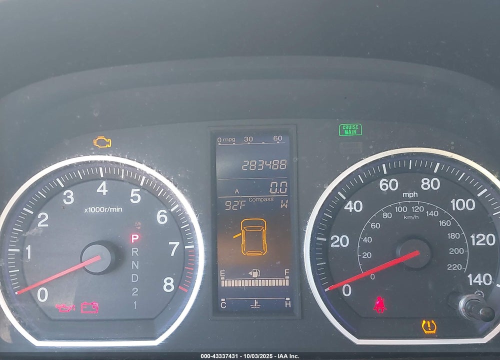 2010 HONDA CR-V VIN: 5J6RE4H75AL086319