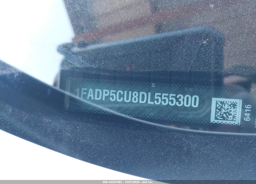 2013 FORD C-MAX VIN: 1FADP5CU8DL555300