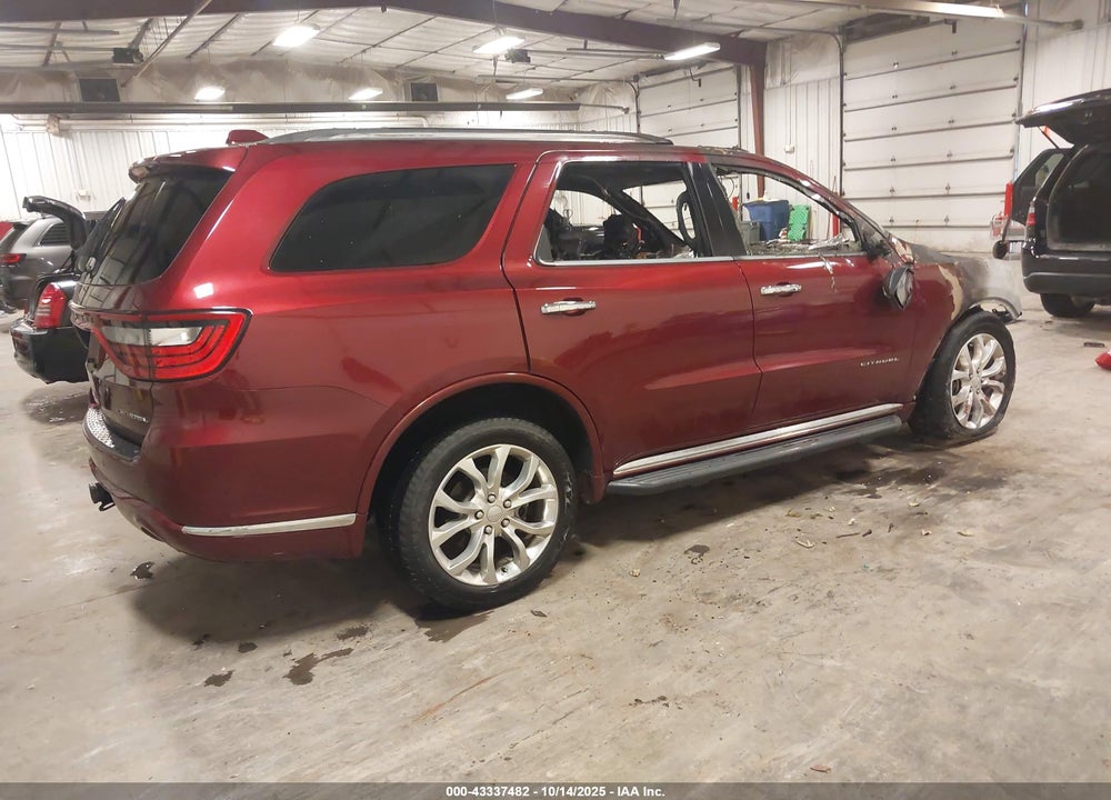 2018 DODGE DURANGO VIN: 1C4RDJEGXJC397904