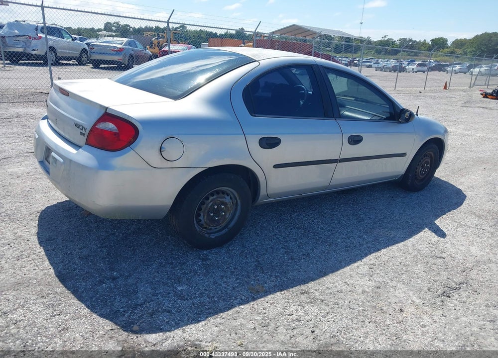 2003 DODGE NEON SE VIN: 1B3ES26C33D189139
