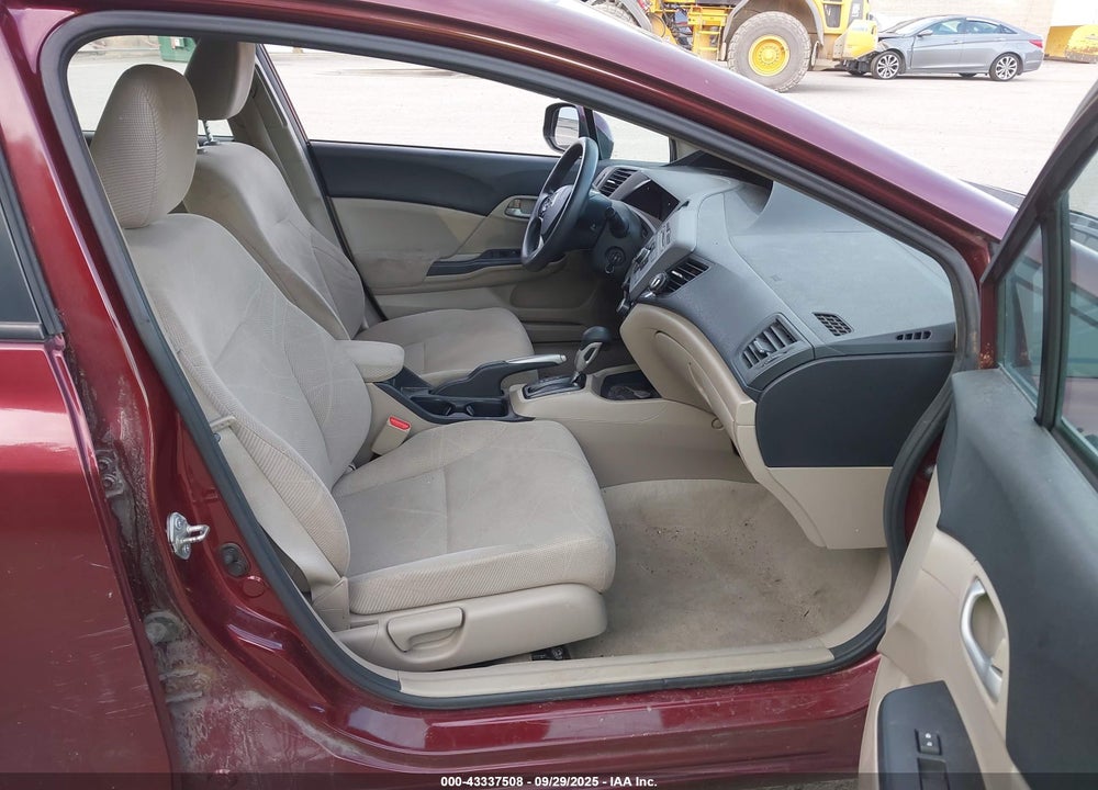 2012 HONDA CIVIC VIN: 2HGFB2F59CH537941