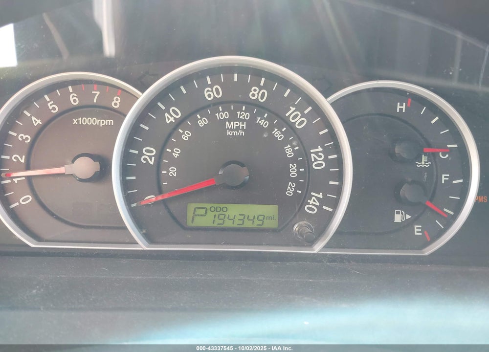 2009 KIA SORENTO LX VIN: KNDJD735595872084