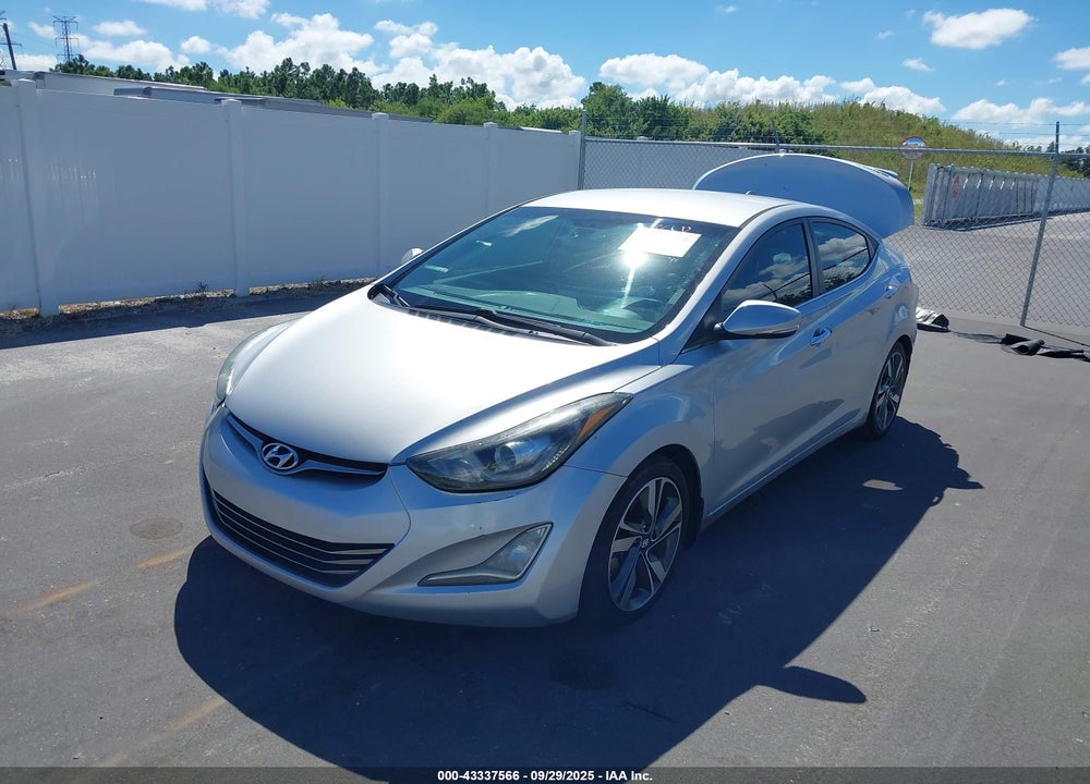 2015 HYUNDAI ELANTRA VIN: KMHDH4AE2FU379284