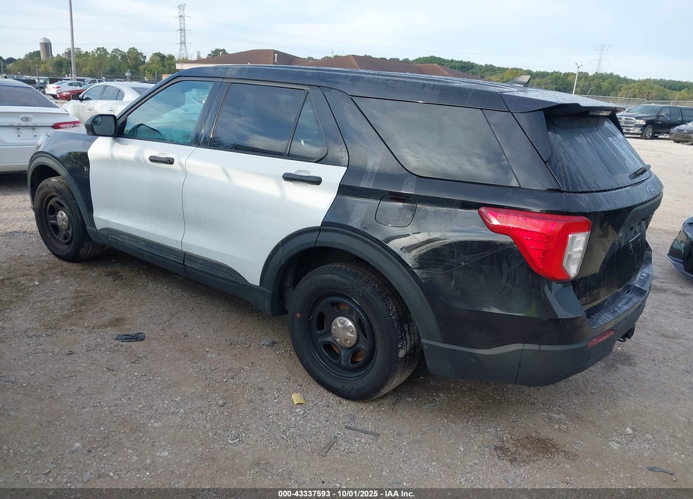 2021 FORD POLICE INTERCEPTOR UTILITY VIN: 1FM5K8AB6MGB72279