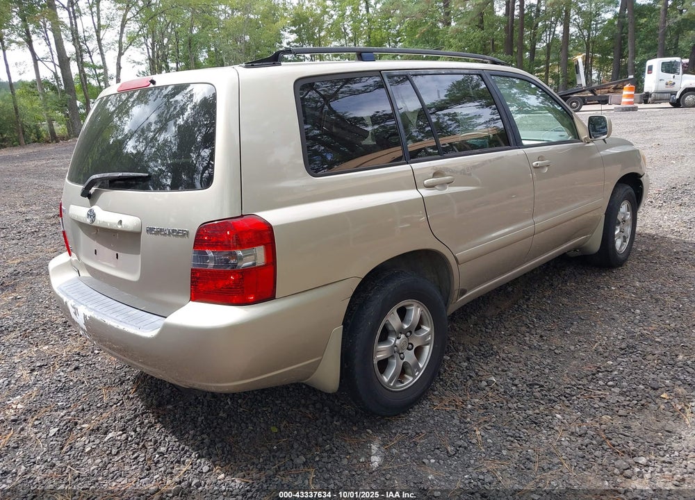 2004 TOYOTA HIGHLANDER V6 VIN: JTEDP21A840018828