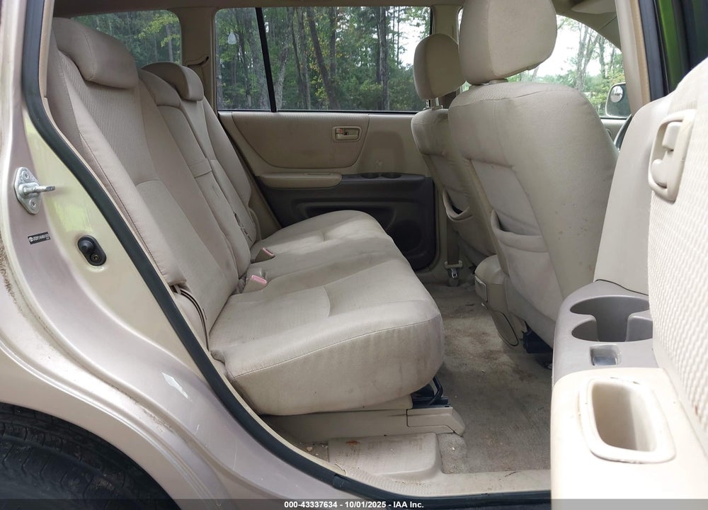 2004 TOYOTA HIGHLANDER V6 VIN: JTEDP21A840018828