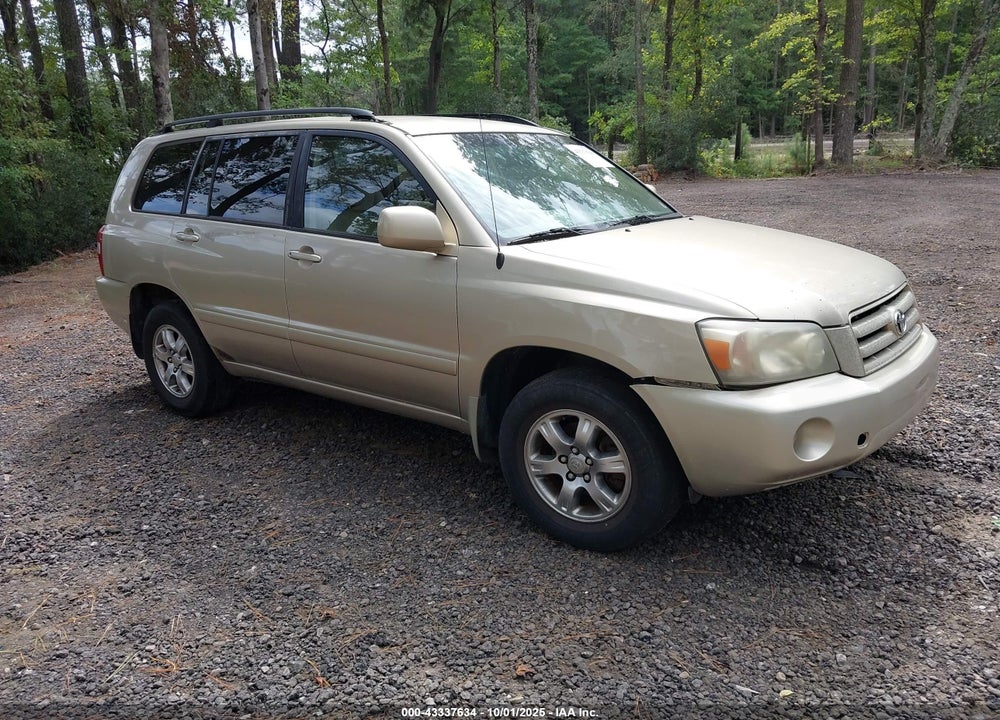 2004 TOYOTA HIGHLANDER V6 VIN: JTEDP21A840018828