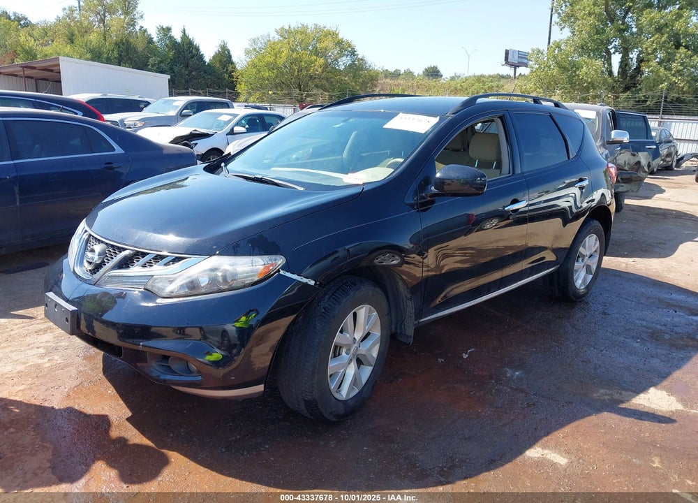 2013 NISSAN MURANO VIN: JN8AZ1MU7DW205643