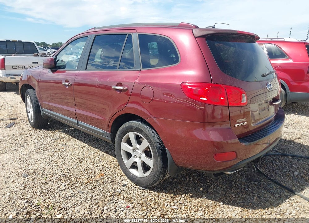 2008 HYUNDAI SANTA FE VIN: 5NMSH13E18H170524