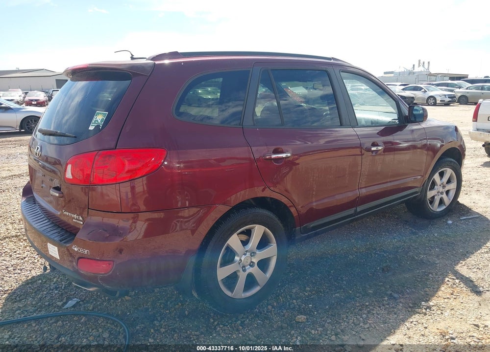 2008 HYUNDAI SANTA FE VIN: 5NMSH13E18H170524