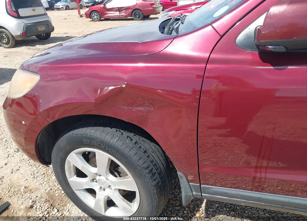2008 HYUNDAI SANTA FE VIN: 5NMSH13E18H170524